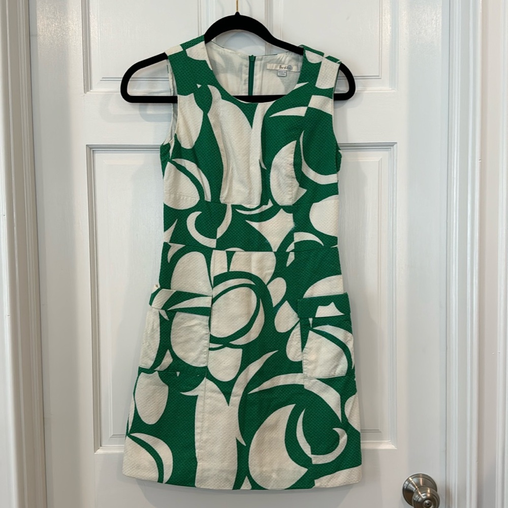 Boden fitted dress with pockets